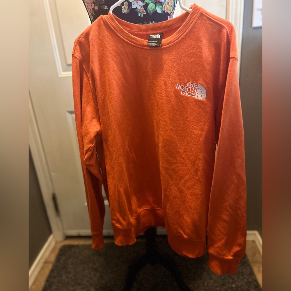 The North Face Vibrant Orange Crewneck